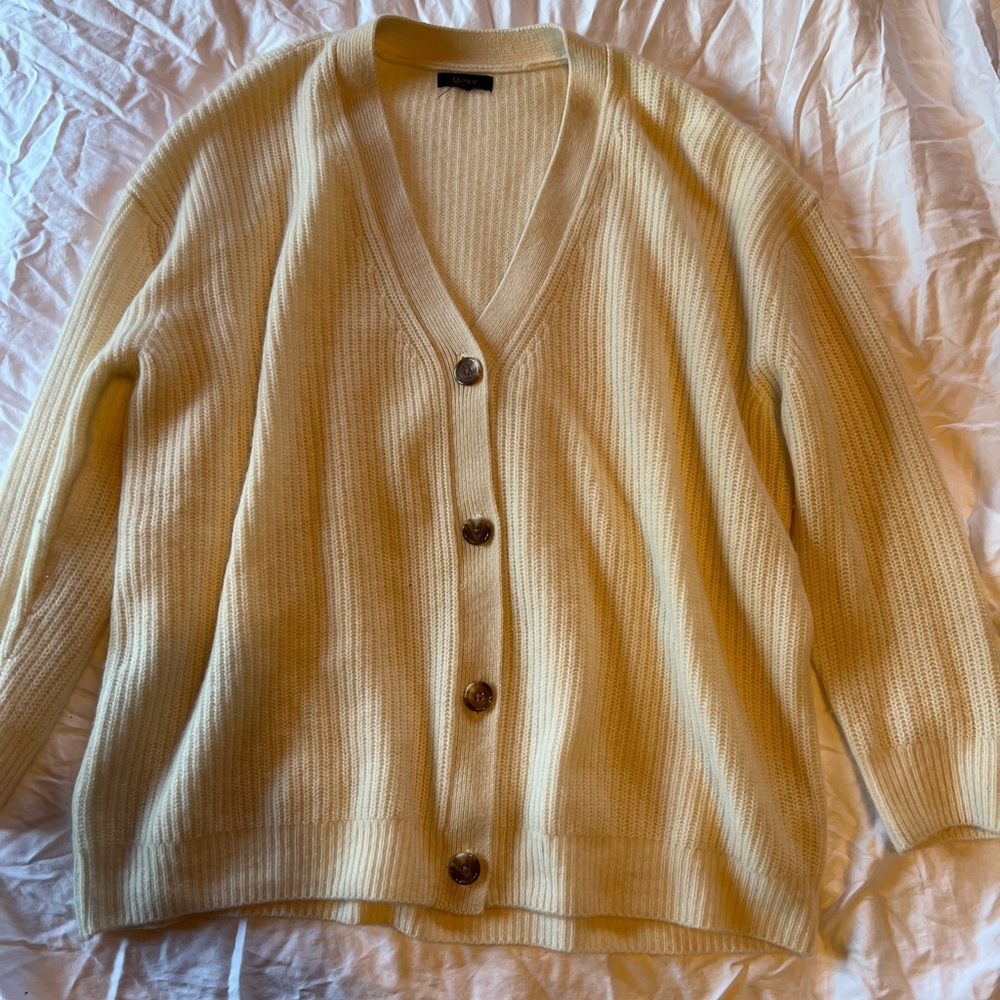 Quince Boyfriend Cardigan